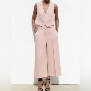 NWT Zara tailored vest and pants set